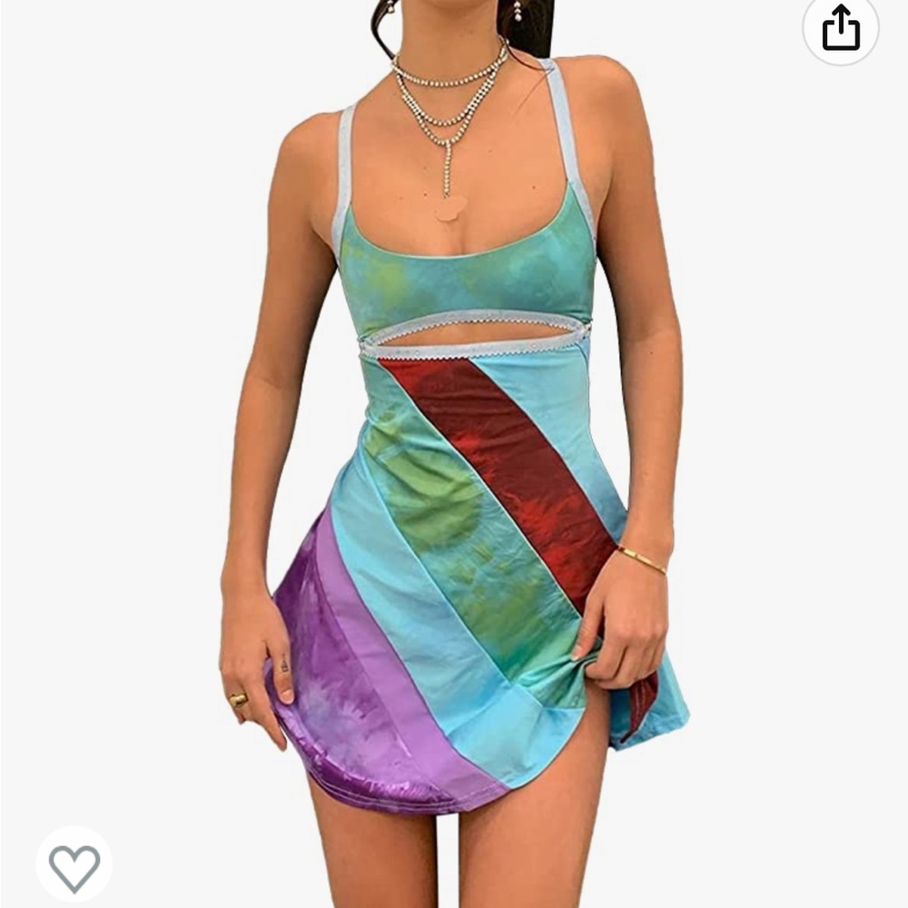 [Will be Available in Nov] Multicolored Dress!